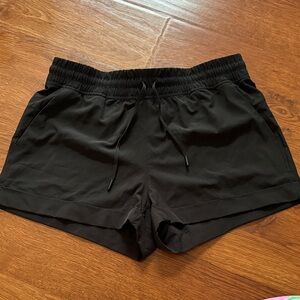 Velocity Women's Black Sports Shorts